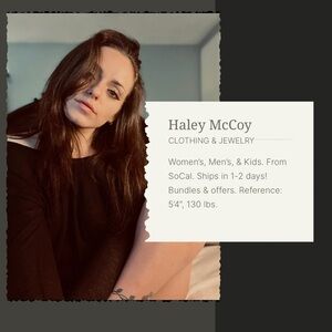 Meet your Posher, Haley